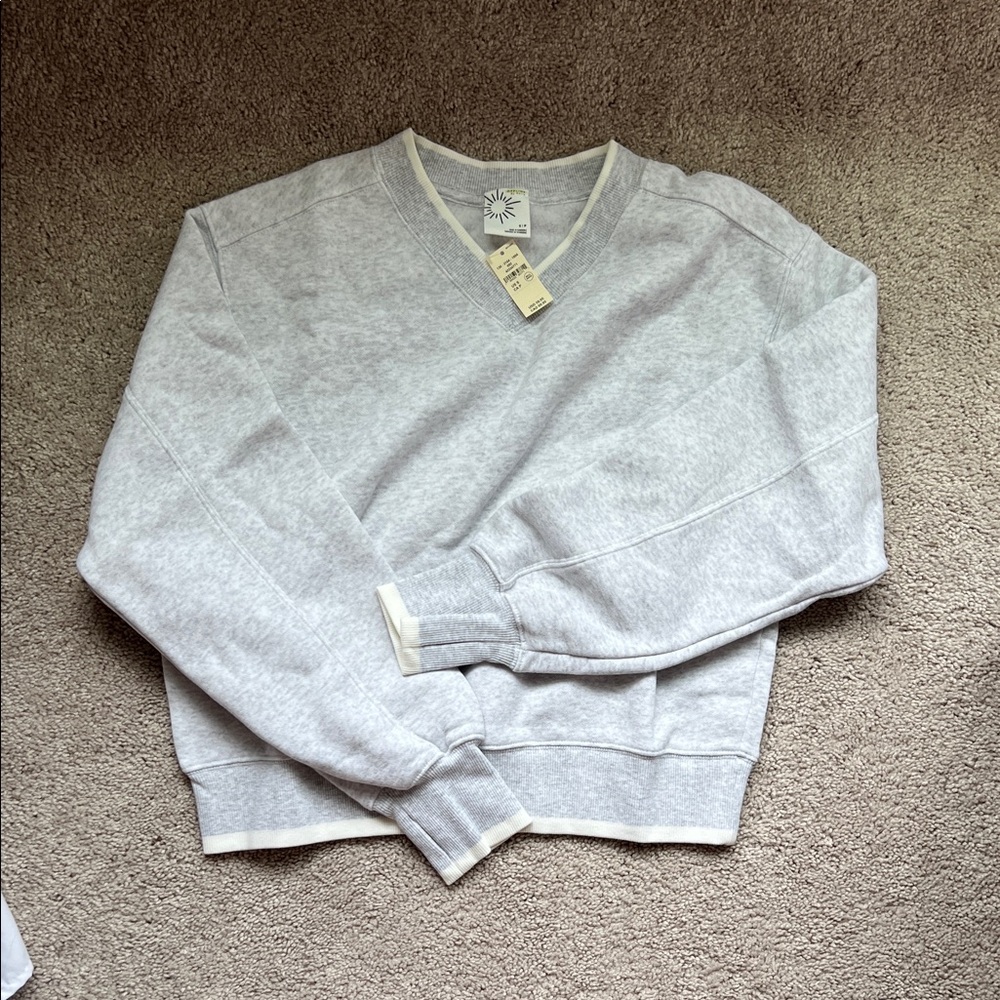 Offline Aerie fleece crew sweatshirt
